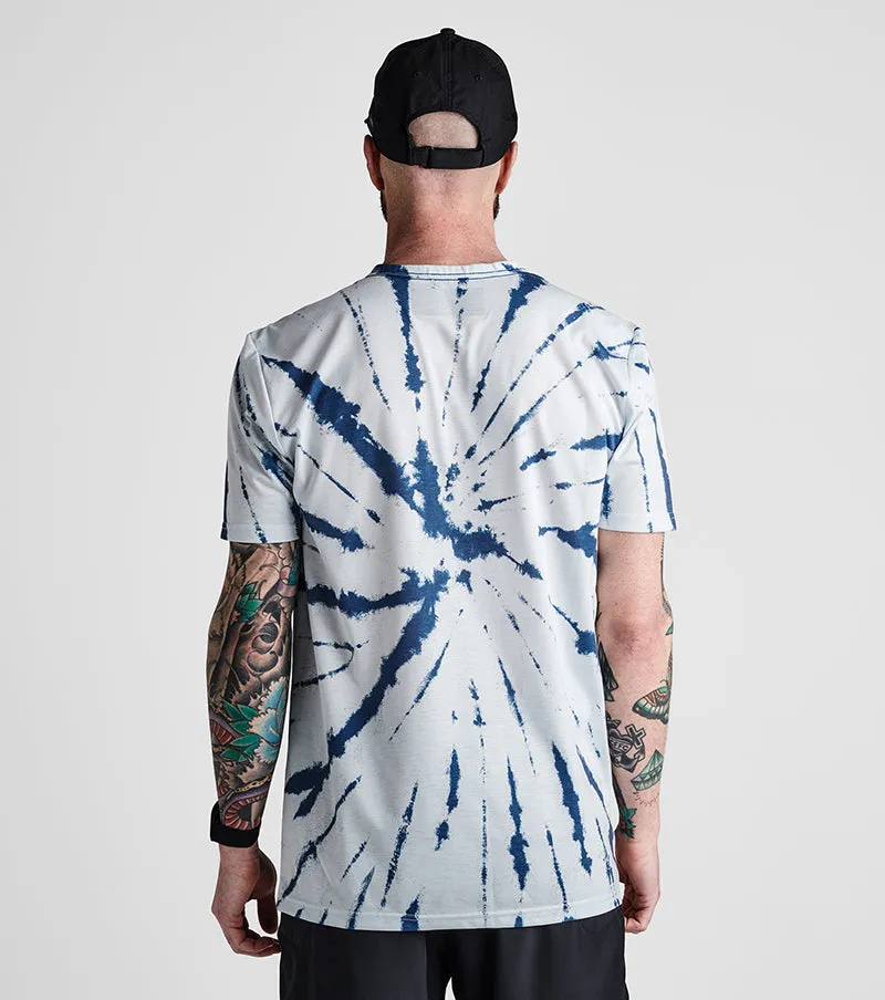 Mathis Short Sleeve Active Tee - Navy sold by Roark product image thumbnail 2