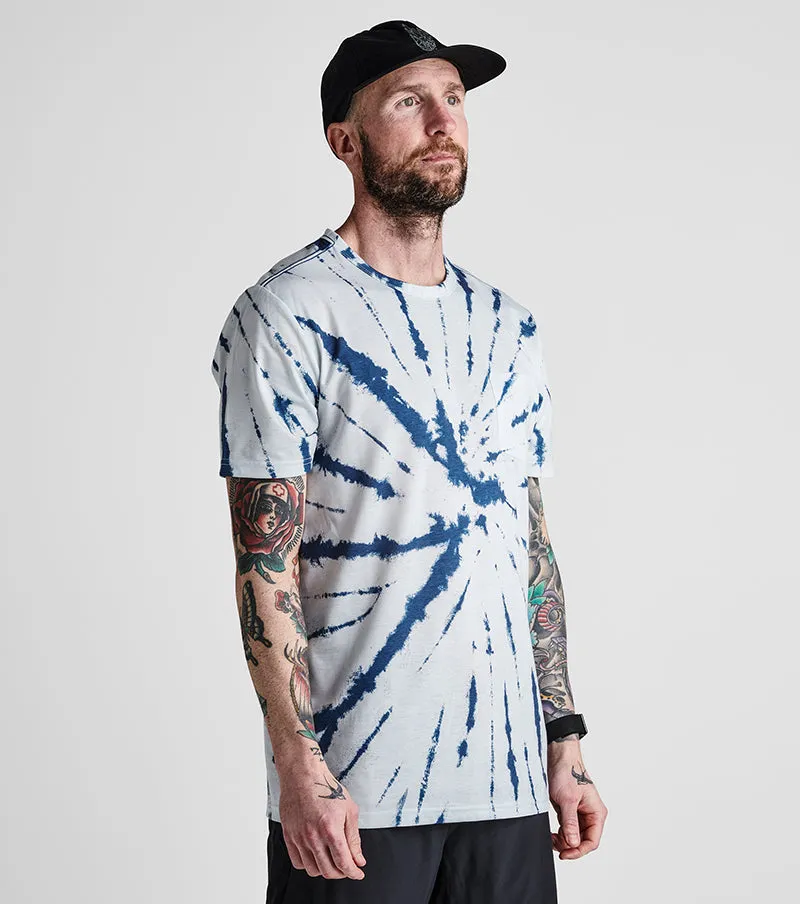 Mathis Short Sleeve Active Tee - Navy sold by Roark product image thumbnail 4