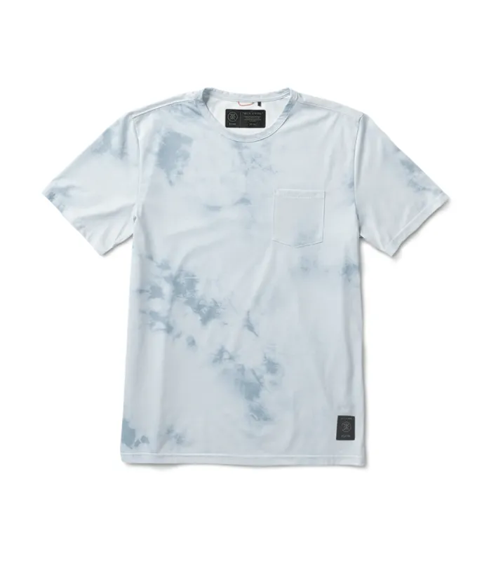 Mathis Short Sleeve Active Tee - Light Blue sold by Roark
