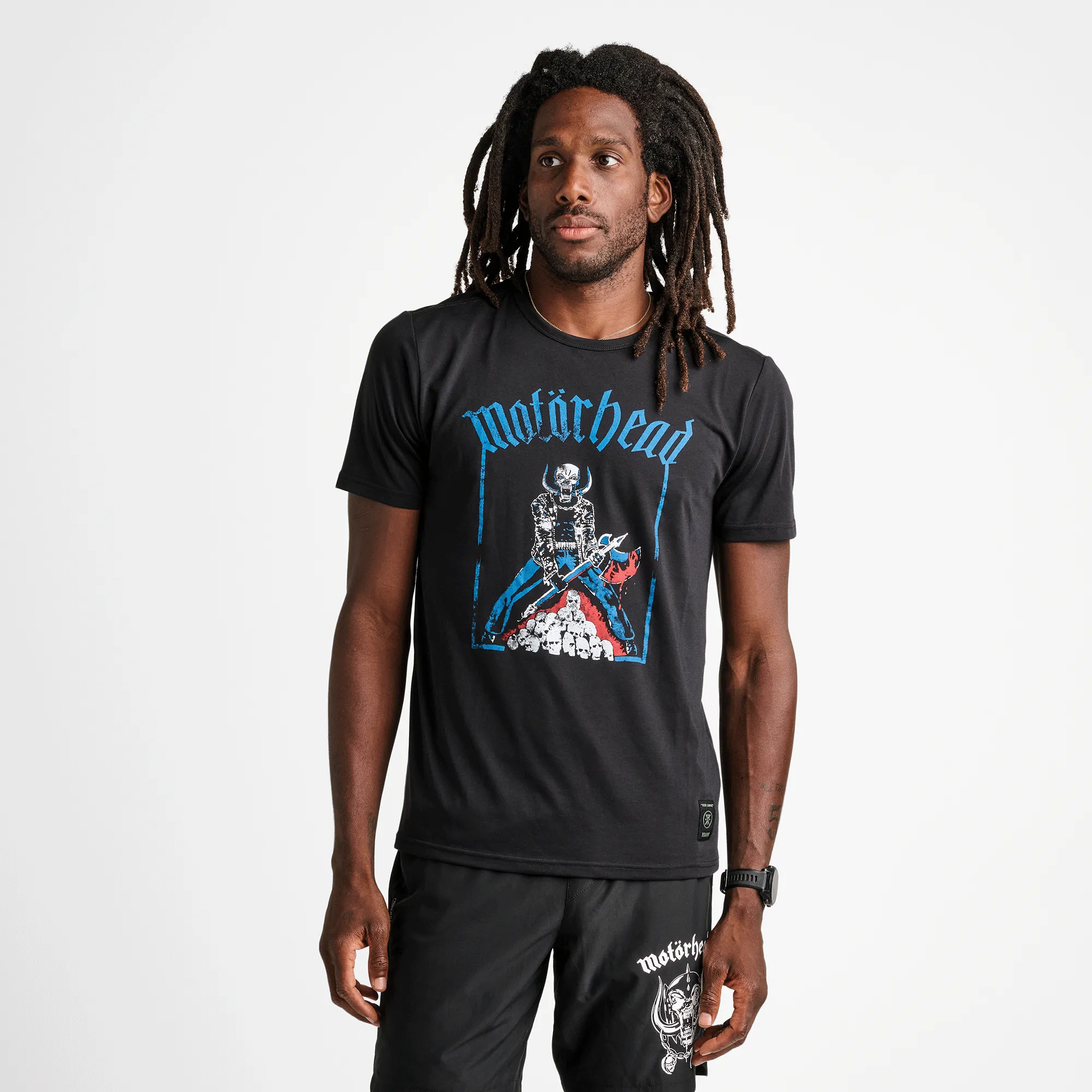 Mathis Short Sleeve Active Tee - Motorhead Black sold by Roark product image thumbnail 3