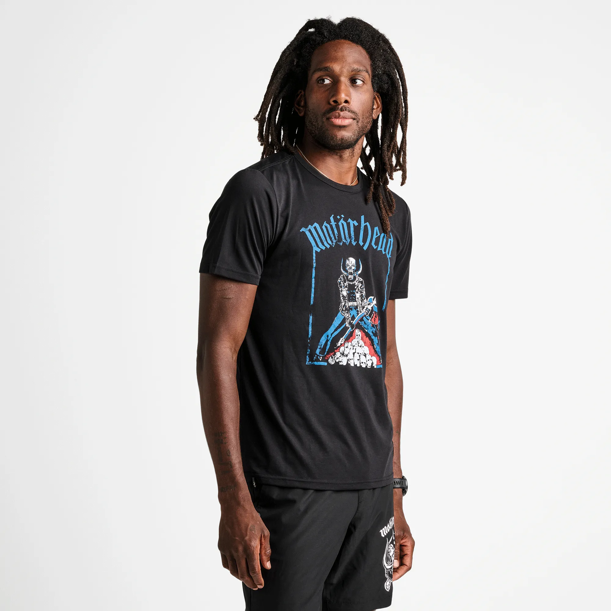 Mathis Short Sleeve Active Tee - Motorhead Black sold by Roark product image thumbnail 4