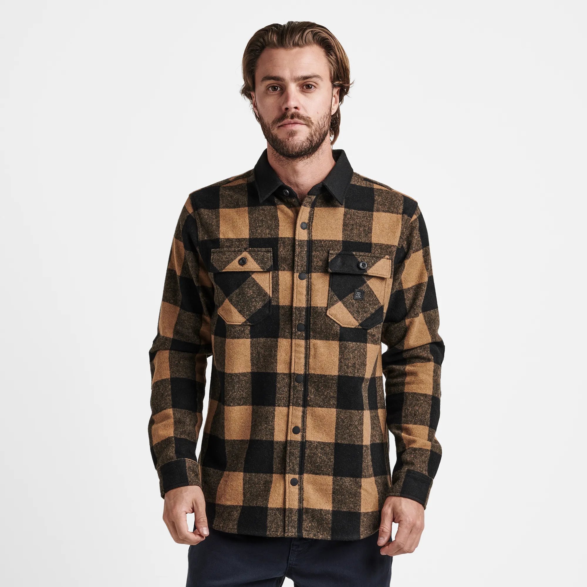 Nordsman Flannel - Dark Khaki sold by Roark product image thumbnail 2