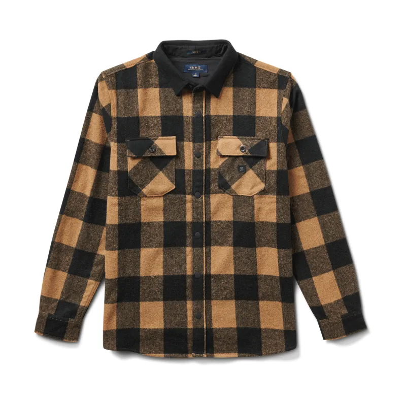 Nordsman Flannel - Dark Khaki made by Roark