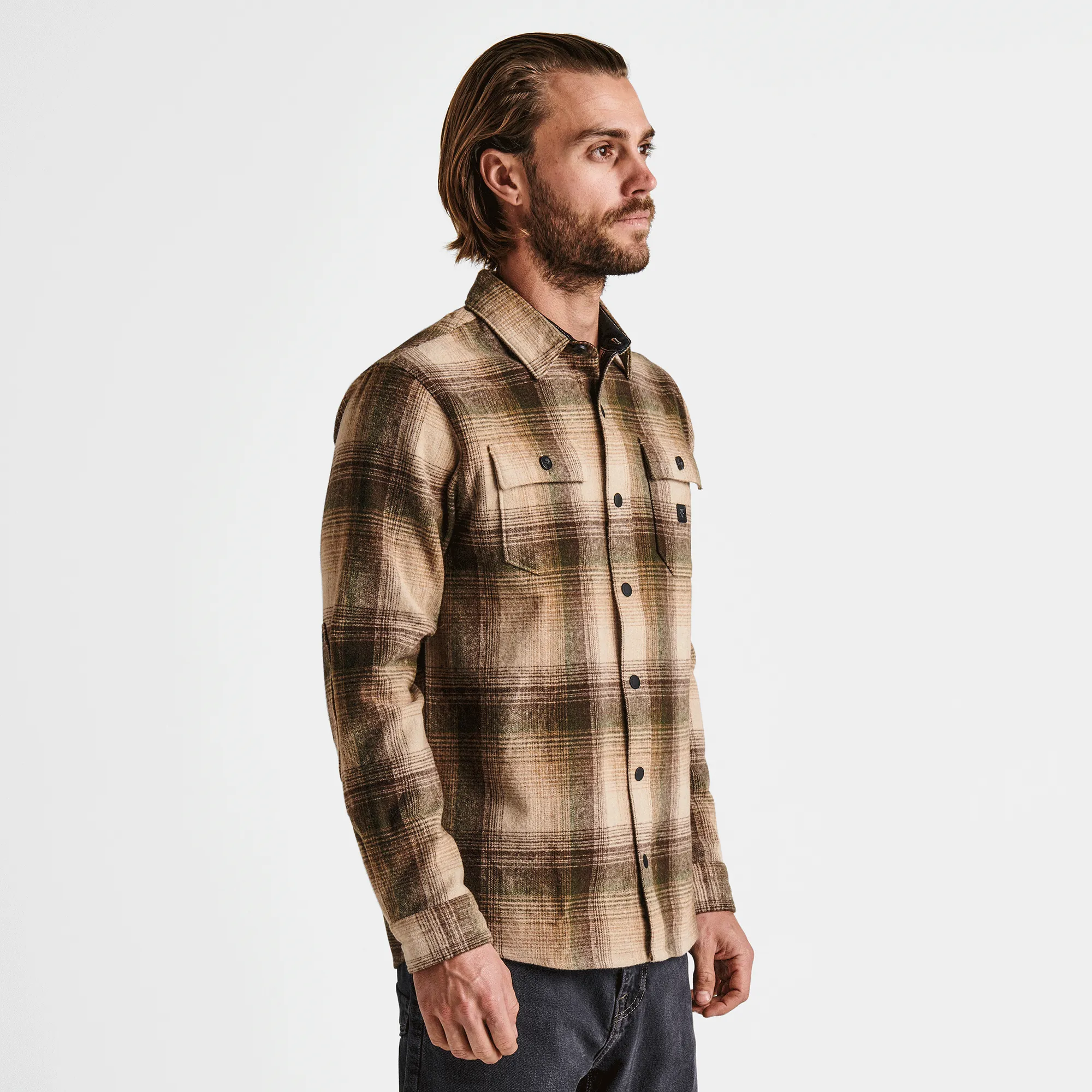 Nordsman Flannel - Khaki sold by Roark product image thumbnail 4