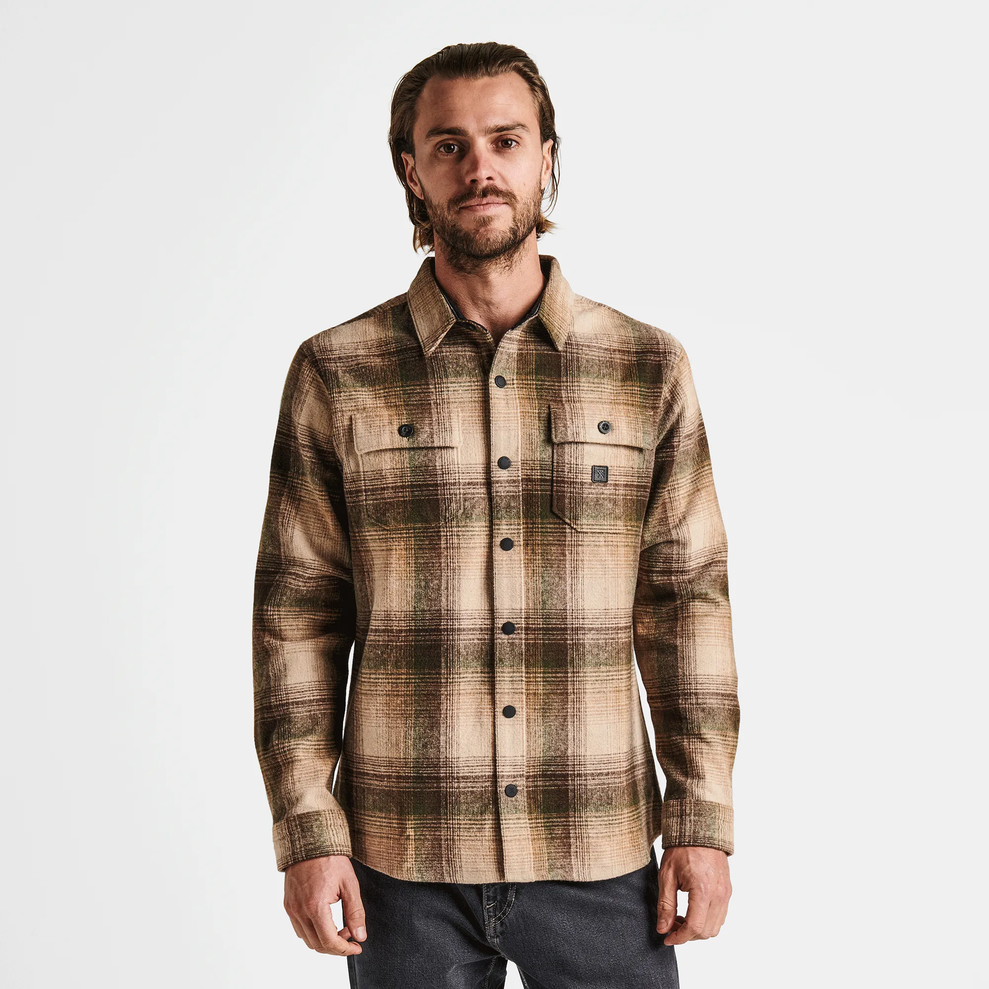 Nordsman Flannel - Khaki sold by Roark product image thumbnail 2