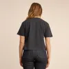 Open Roads Hokkaido Boxy Crop Premium Tee - Vintage Black sold by Roark