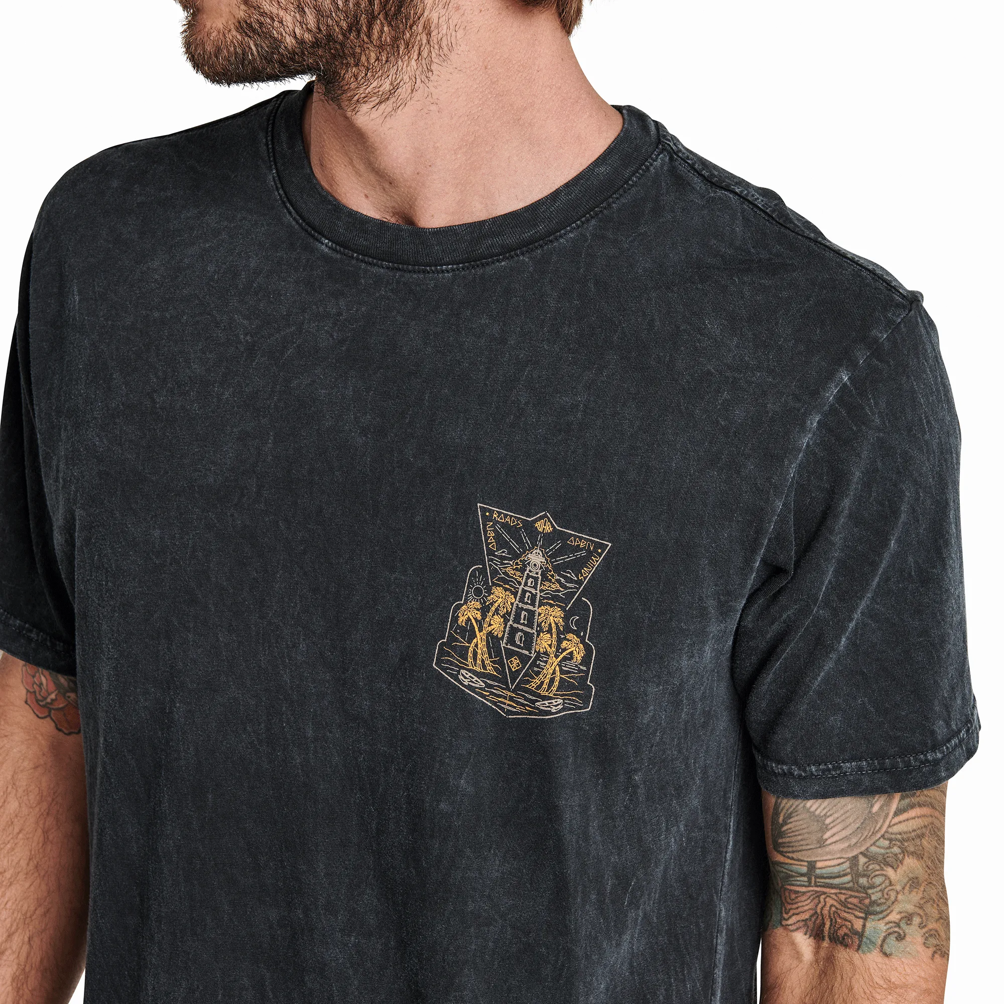 Open Roads Premium Tee - Black sold by Roark product image thumbnail 4