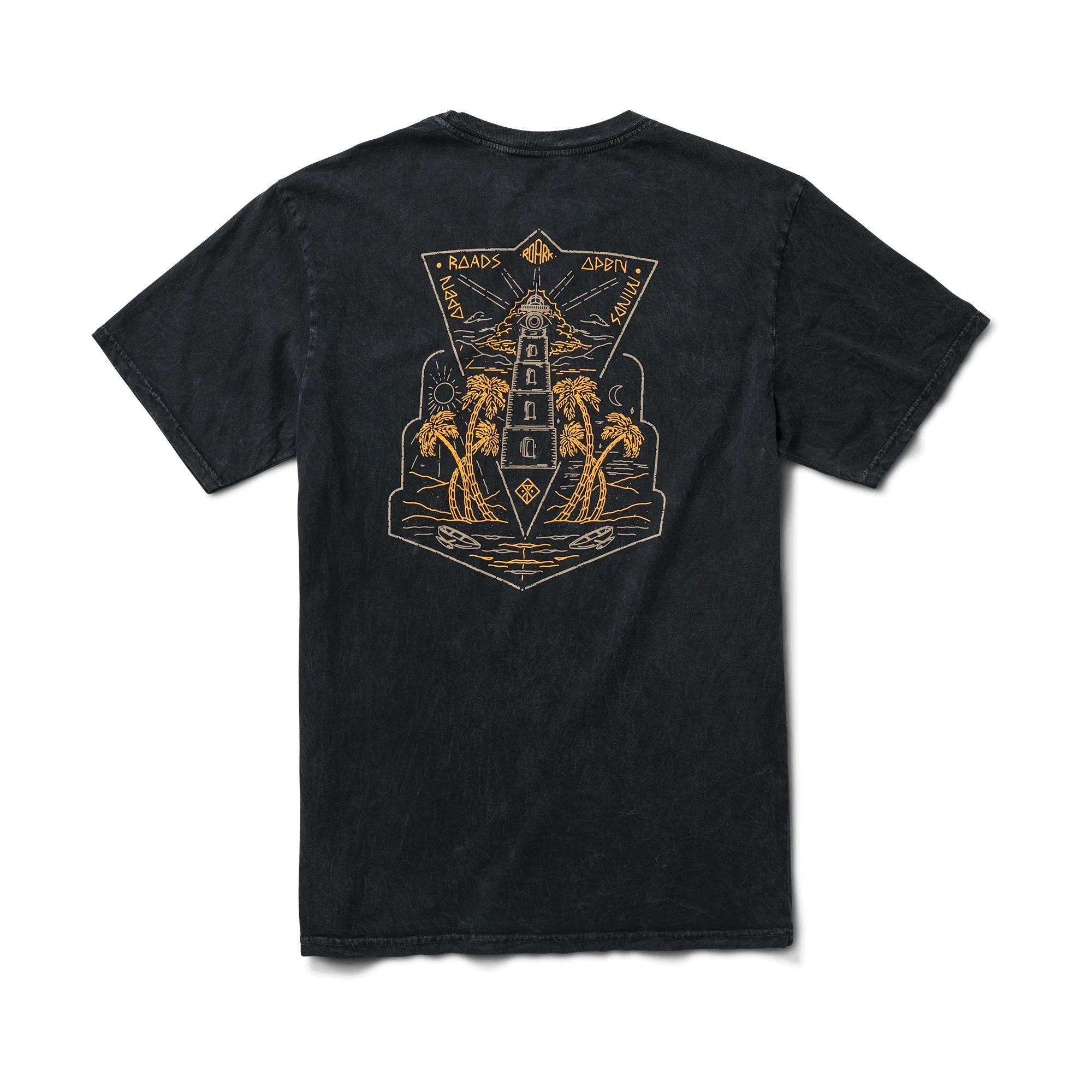 Open Roads Premium Tee - Black sold by Roark