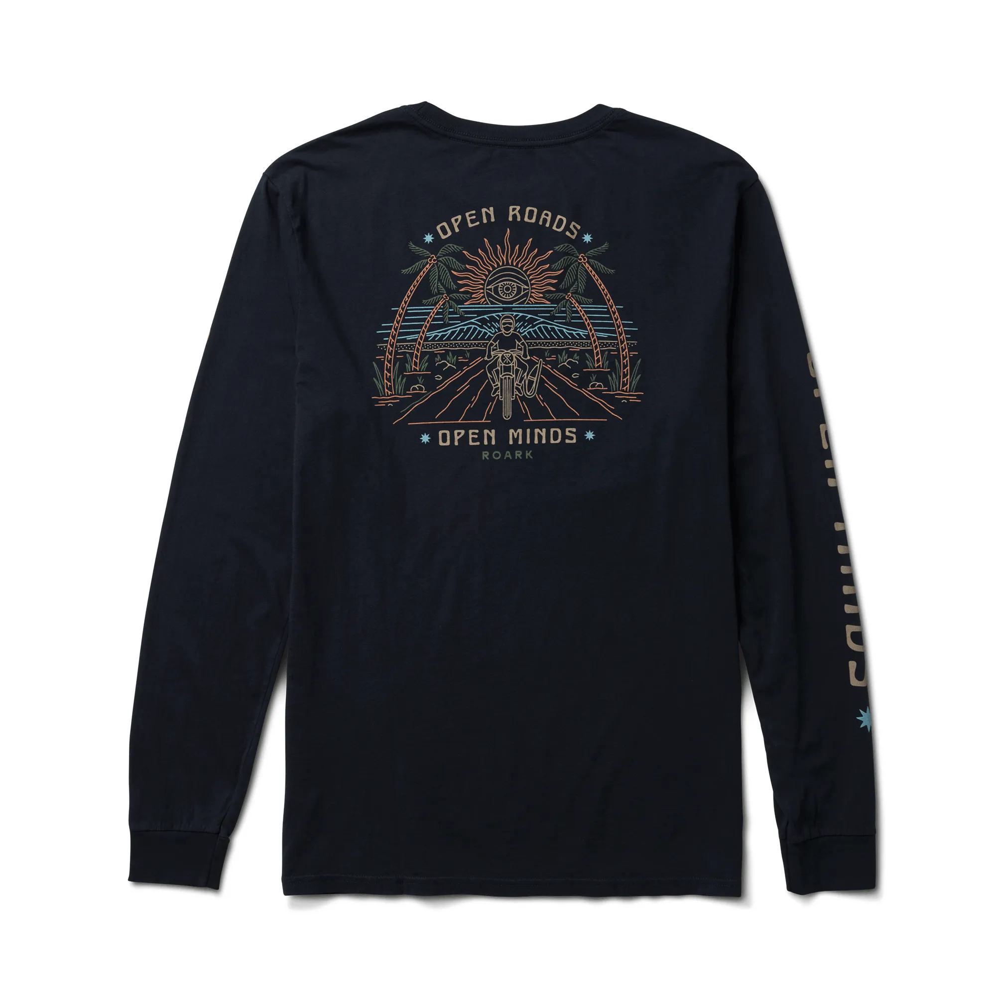 Open Roads Premium Tee - Dark Navy sold by Roark