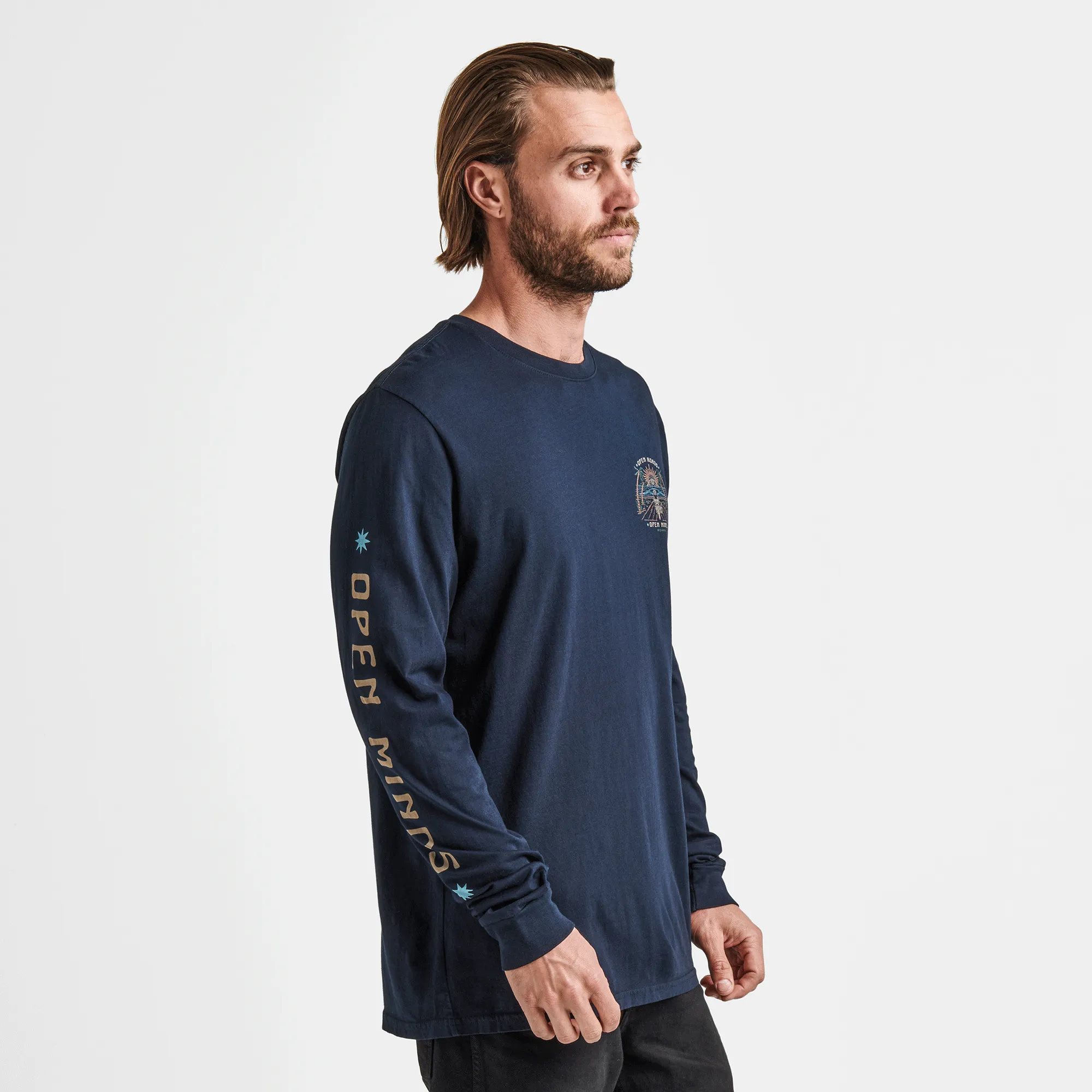 Open Roads Premium Tee - Dark Navy sold by Roark product image thumbnail 5