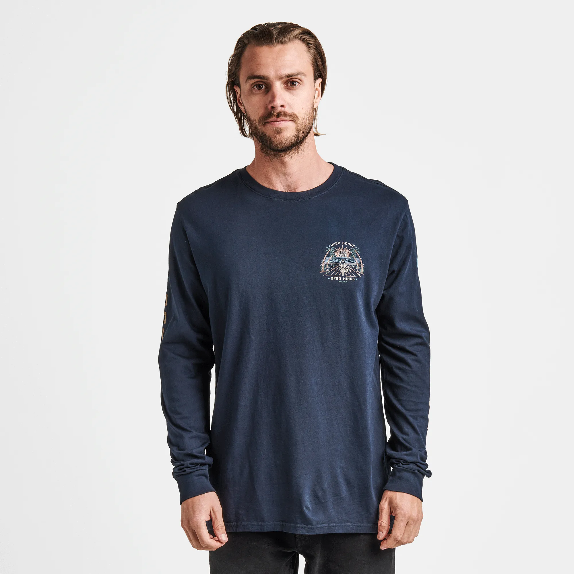 Open Roads Premium Tee - Dark Navy sold by Roark product image thumbnail 2