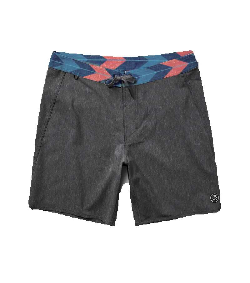 Passage 18" Boardshorts - Charcoal sold by Roark