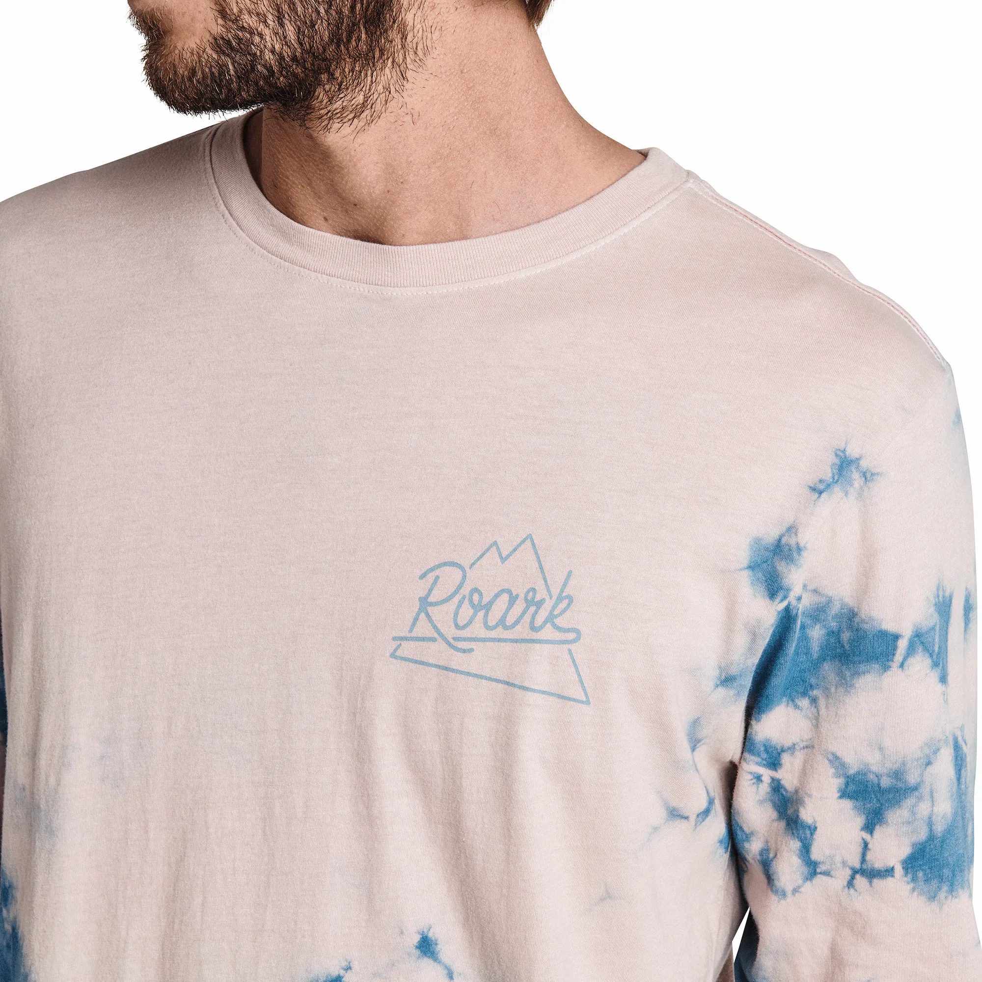 Peaking Long Sleeve Premium Tee - Dusty Pink sold by Roark product image thumbnail 4