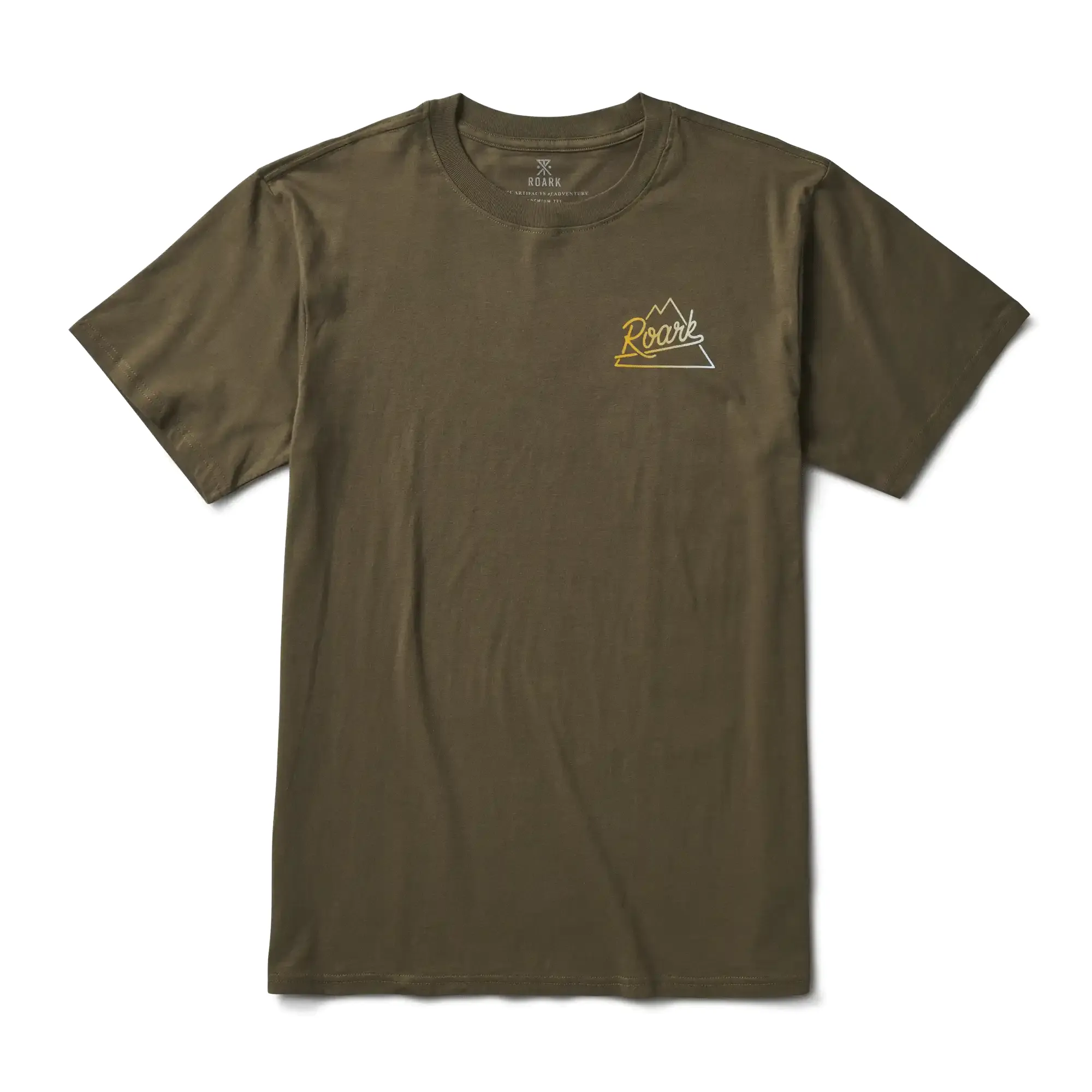 Peaking Premium Tee - Army sold by Roark product image thumbnail 2