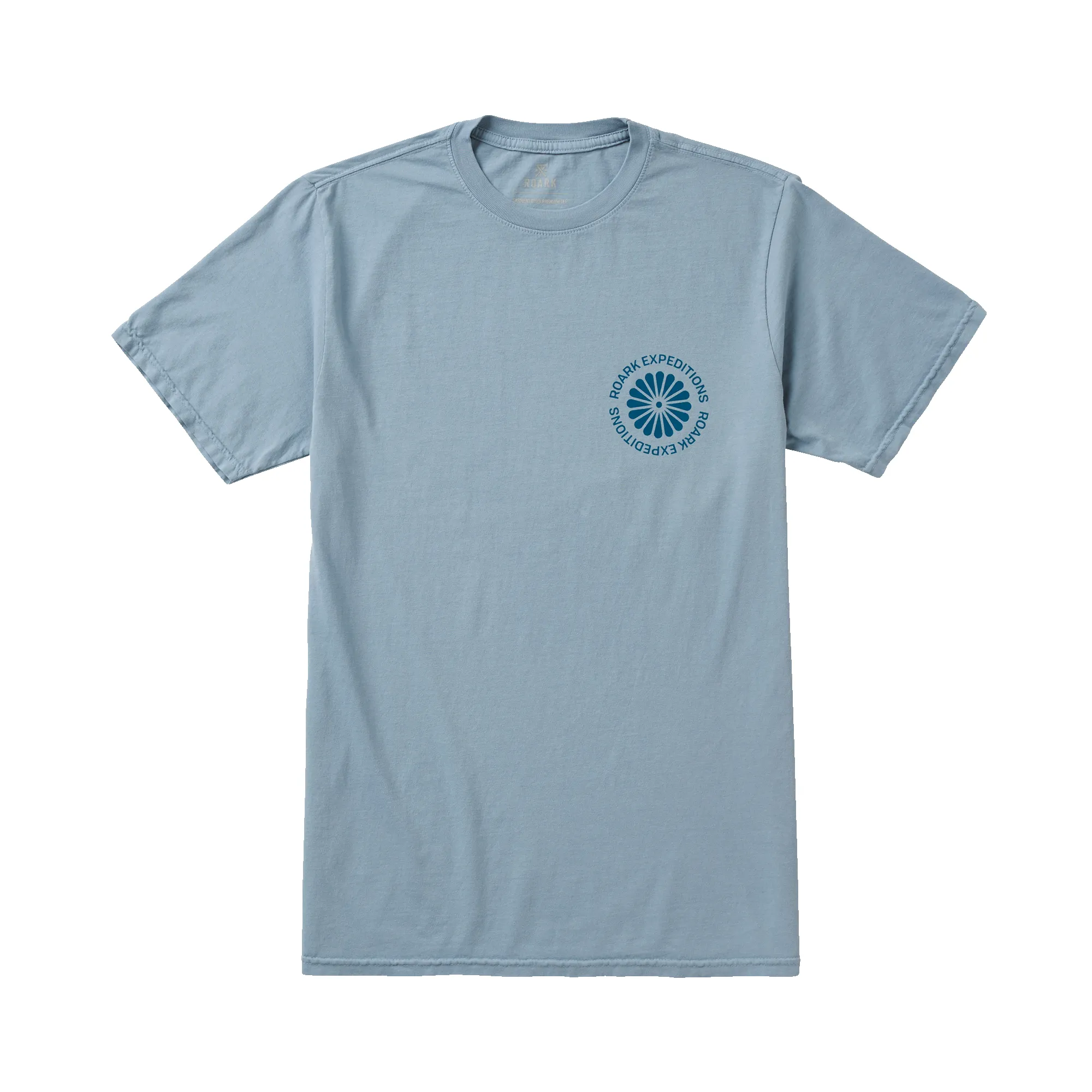 Rishiri Post Stamp Premium Tee - Dusty Blue sold by Roark product image thumbnail 2