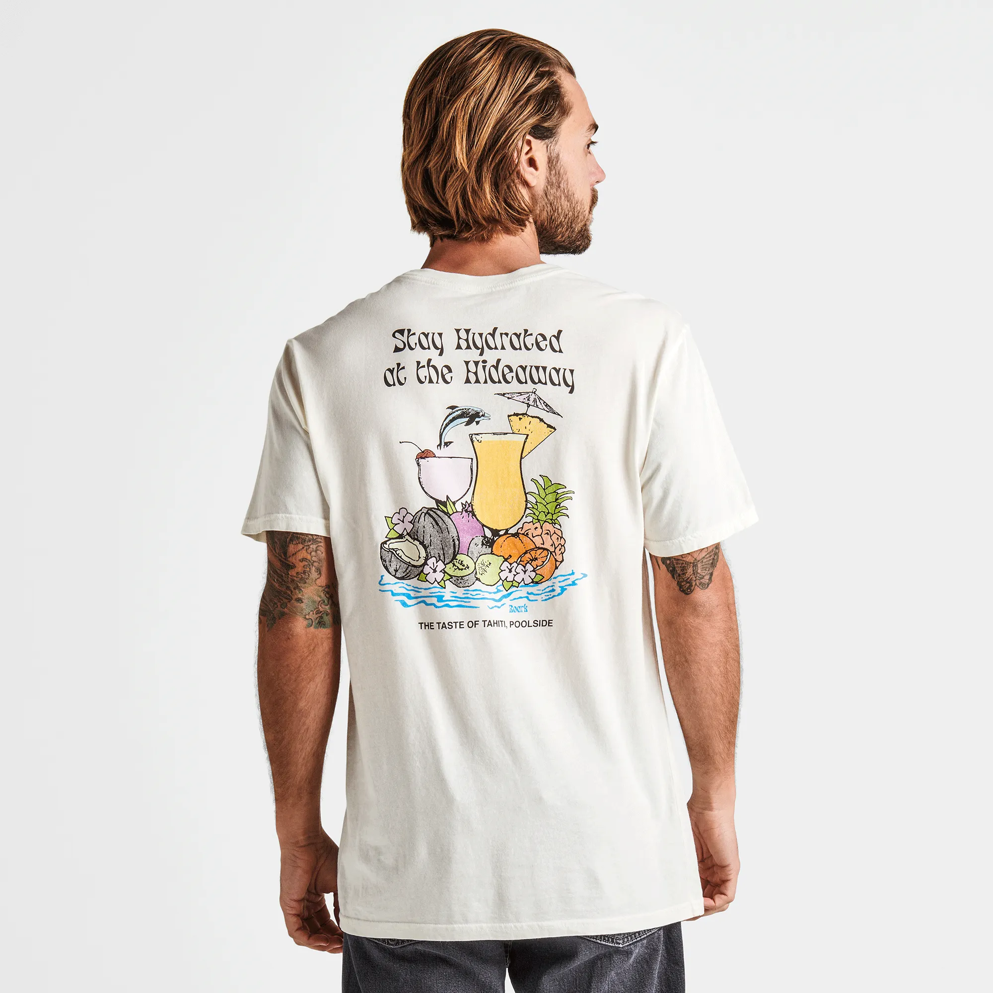 Taste Of Tahiti Premium Tee - Off White sold by Roark product image thumbnail 3
