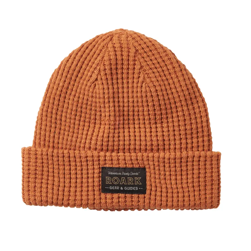 Waffle Beanie - Rust sold by Roark