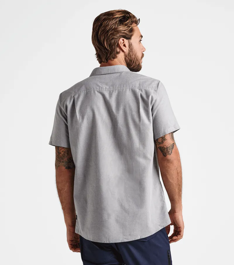 Well Worn Short Sleeve Button Up Shirt - Smoke sold by Roark product image thumbnail 4