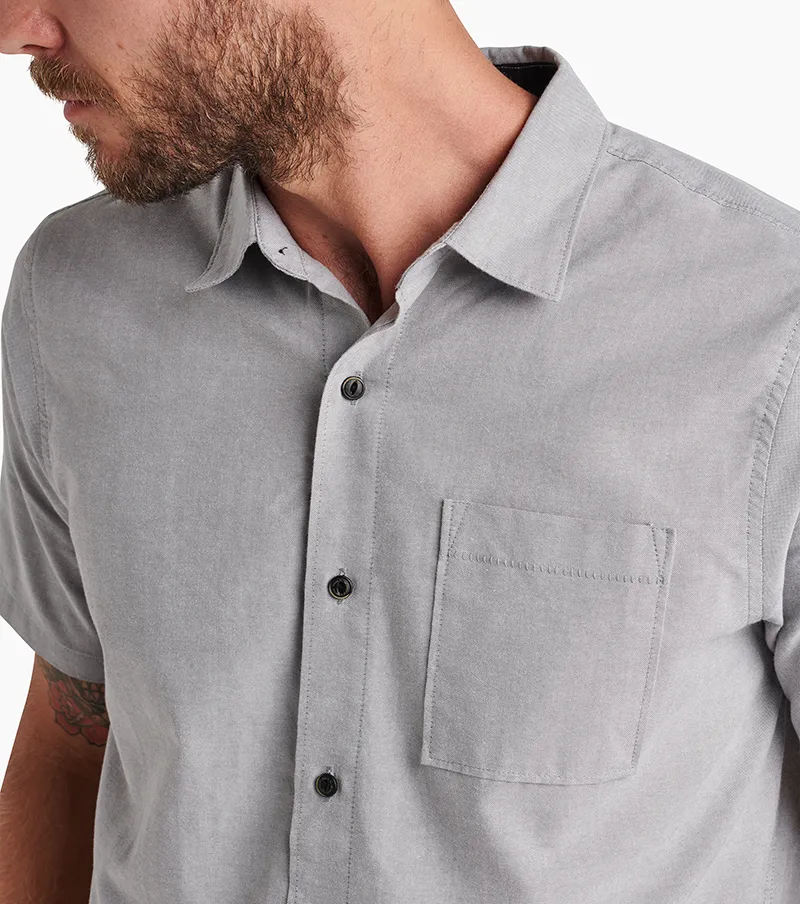 Well Worn Short Sleeve Button Up Shirt - Smoke sold by Roark product image thumbnail 5