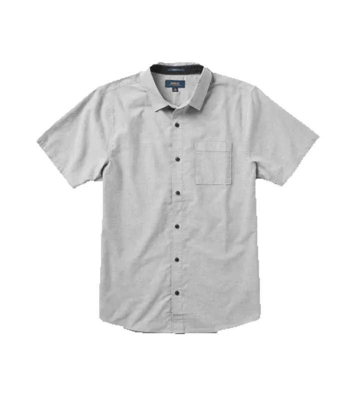 Well Worn Short Sleeve Button Up Shirt - Smoke sold by Roark