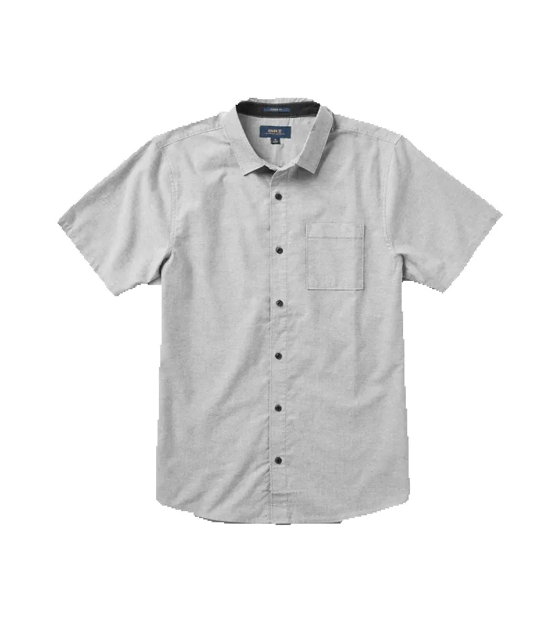 Well Worn Short Sleeve Button Up Shirt - Smoke sold by Roark