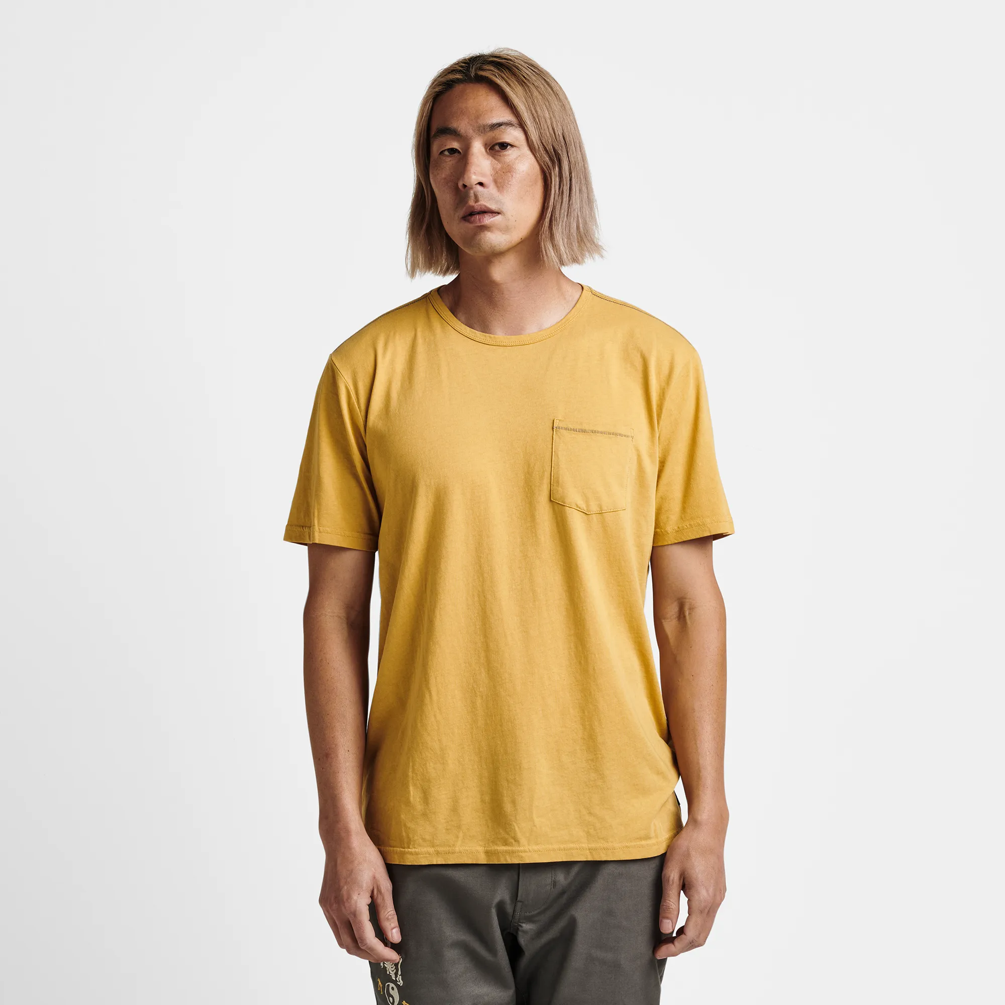 Well Worn Light Organic Short Sleeve Tee - Dusty Gold sold by Roark product image thumbnail 2