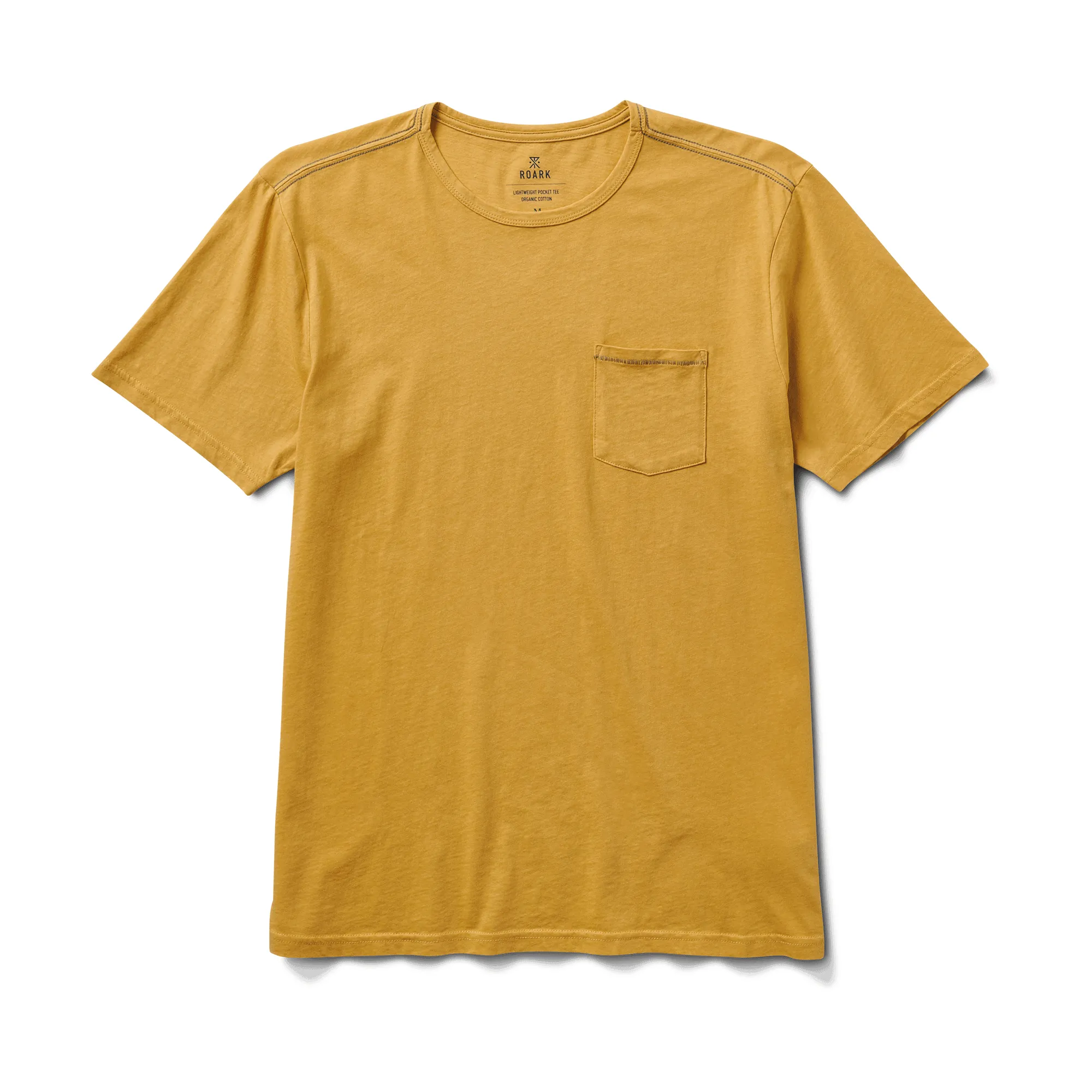 Well Worn Light Organic Short Sleeve Tee - Dusty Gold sold by Roark