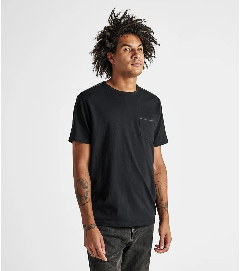 Well Worn Midweight Organic Short Sleeve Tee - Black sold by Roark product image thumbnail 4