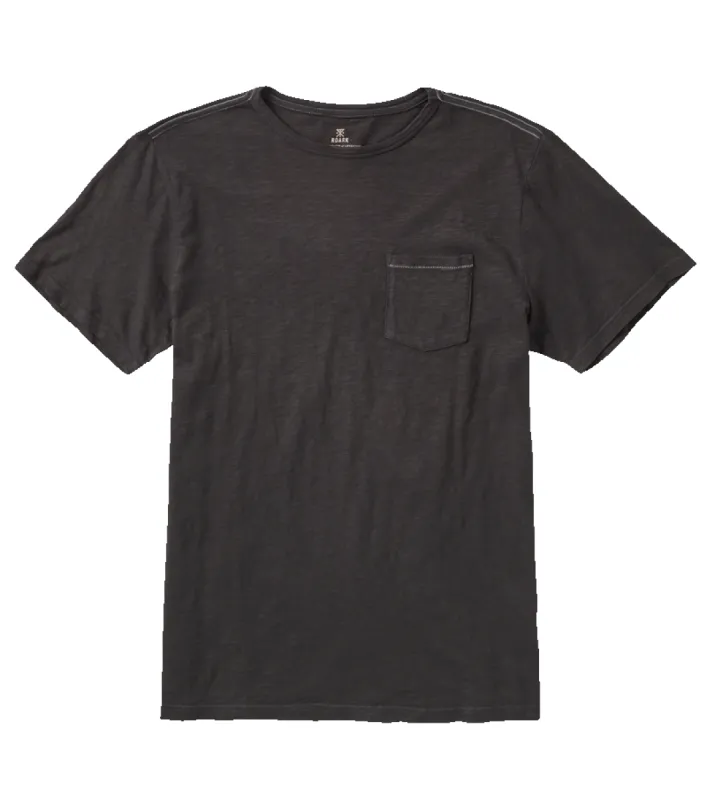 Well Worn Midweight Organic Short Sleeve Tee - Charcoal sold by Roark
