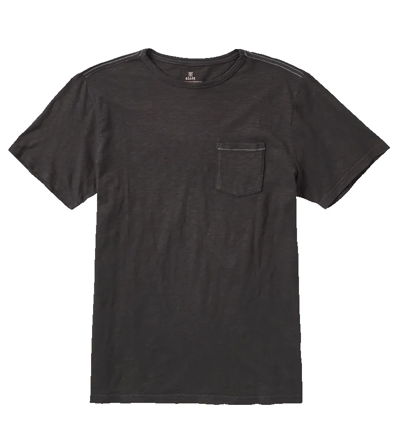 Well Worn Midweight Organic Short Sleeve Tee - Charcoal sold by Roark