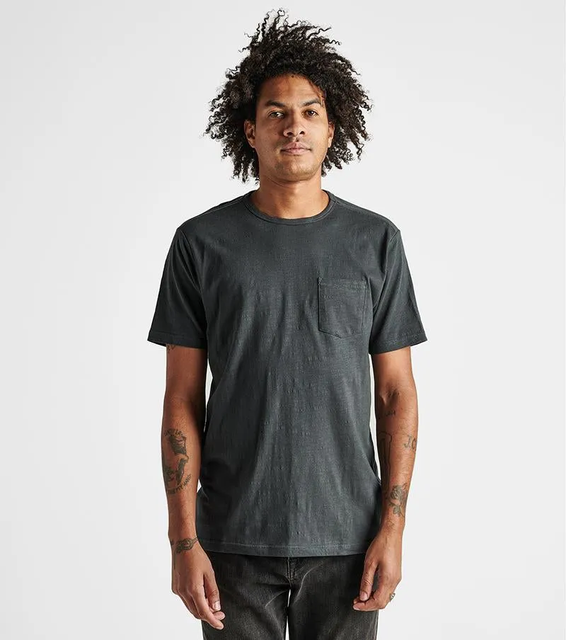 Well Worn Midweight Organic Short Sleeve Tee - Charcoal sold by Roark product image thumbnail 2