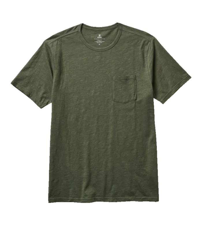 Well Worn Midweight Organic Short Sleeve Tee - Dark Military sold by Roark