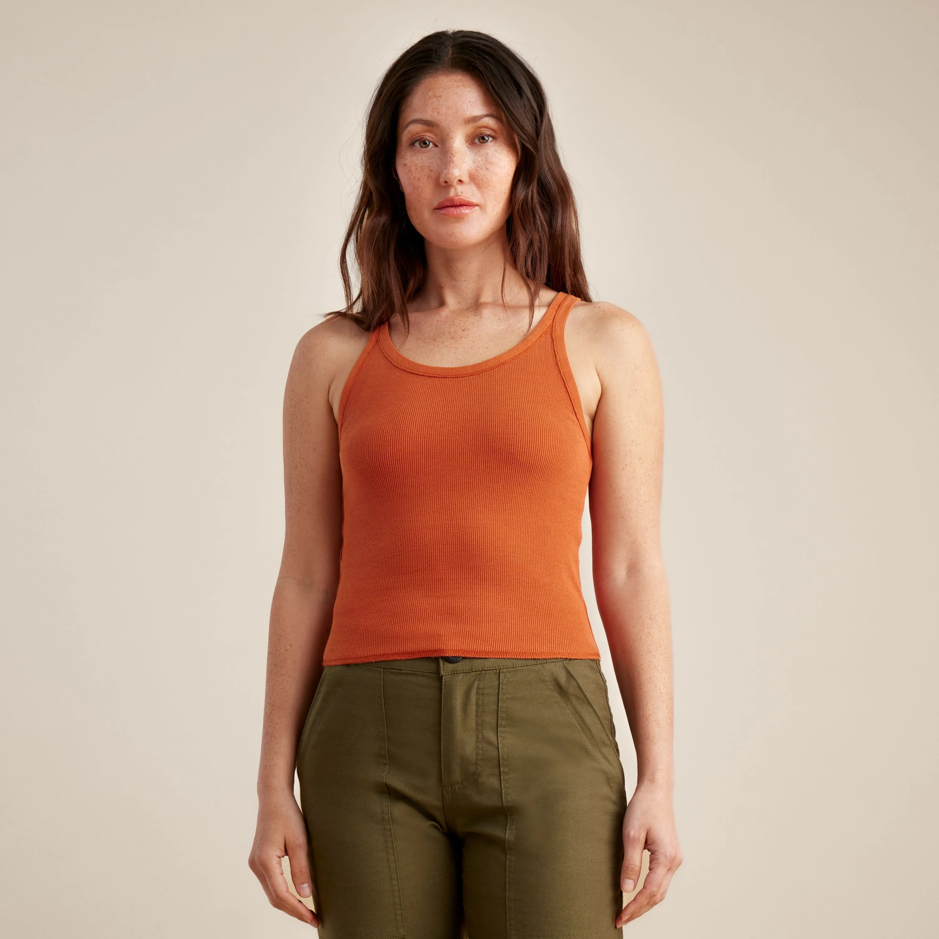 Well Worn Tank - Burnt Sienna sold by Roark product image thumbnail 5