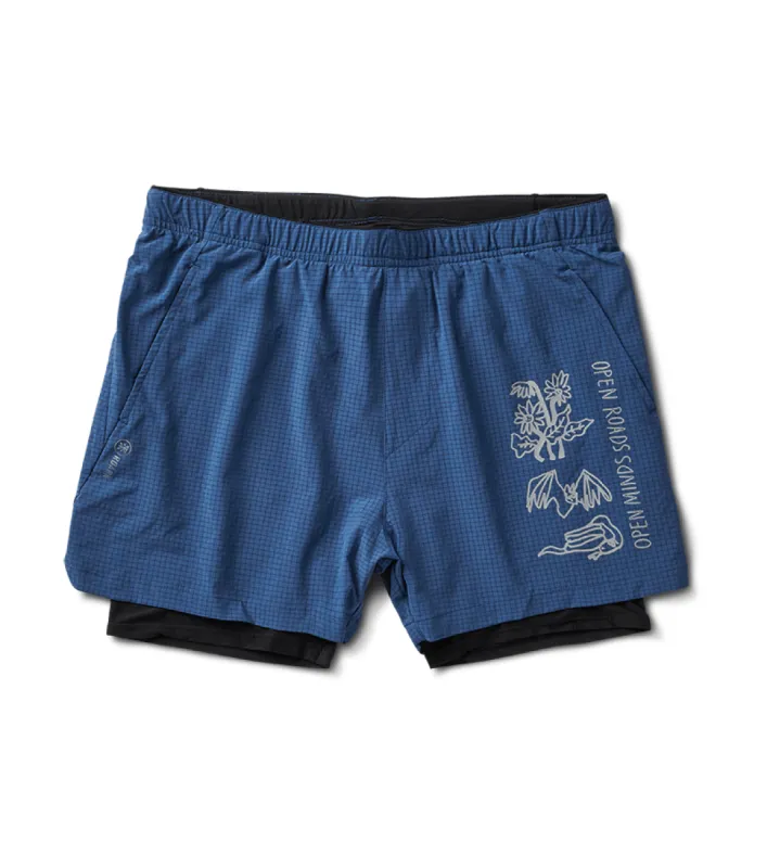 Bommer 3.5" Shorts - New Navy sold by Roark