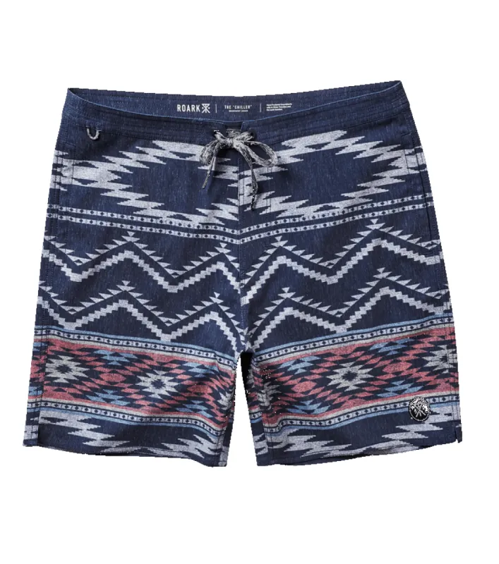 Chiller 17" Boardshorts - Dark Navy sold by Roark