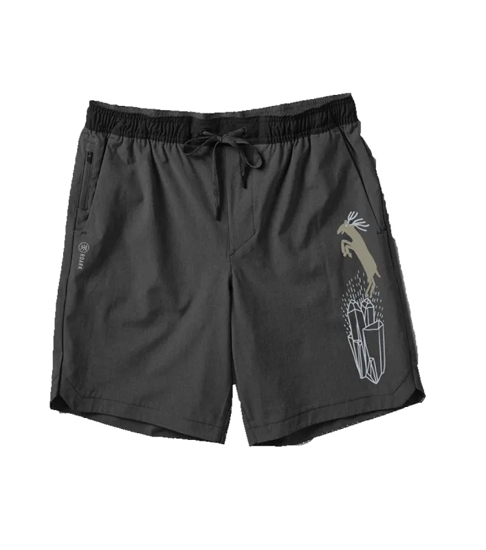Serrano Active Shorts 8" - Black made by Roark