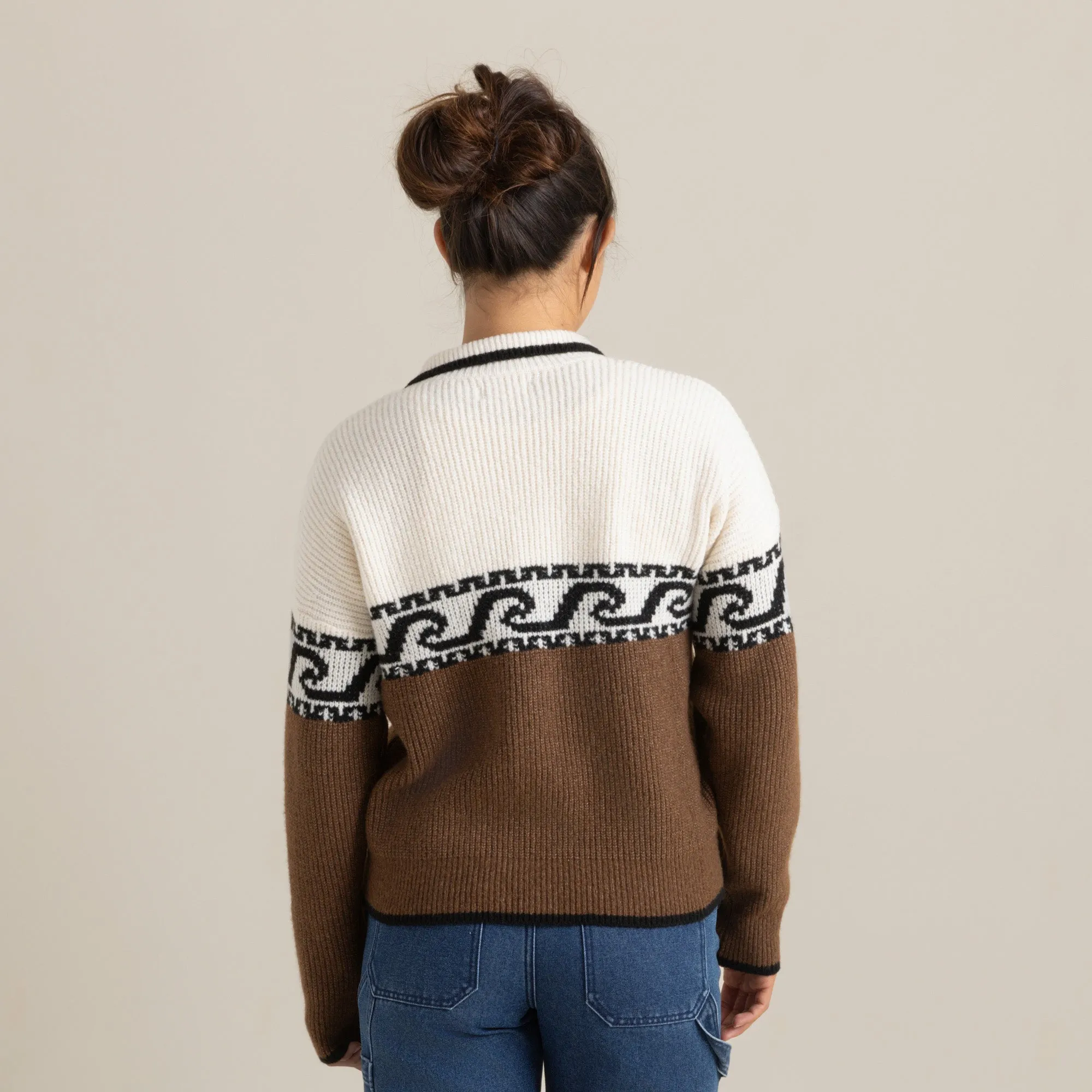 Fjord Sweater - Saddle sold by Roark product image thumbnail 2
