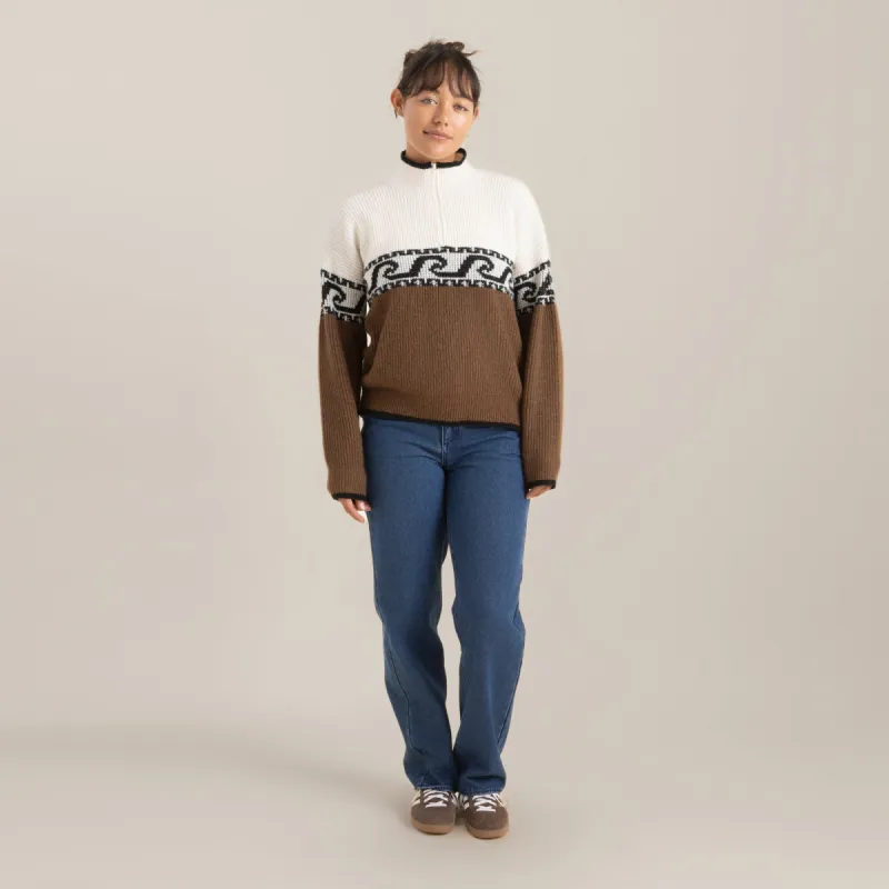 Fjord Sweater - Saddle sold by Roark