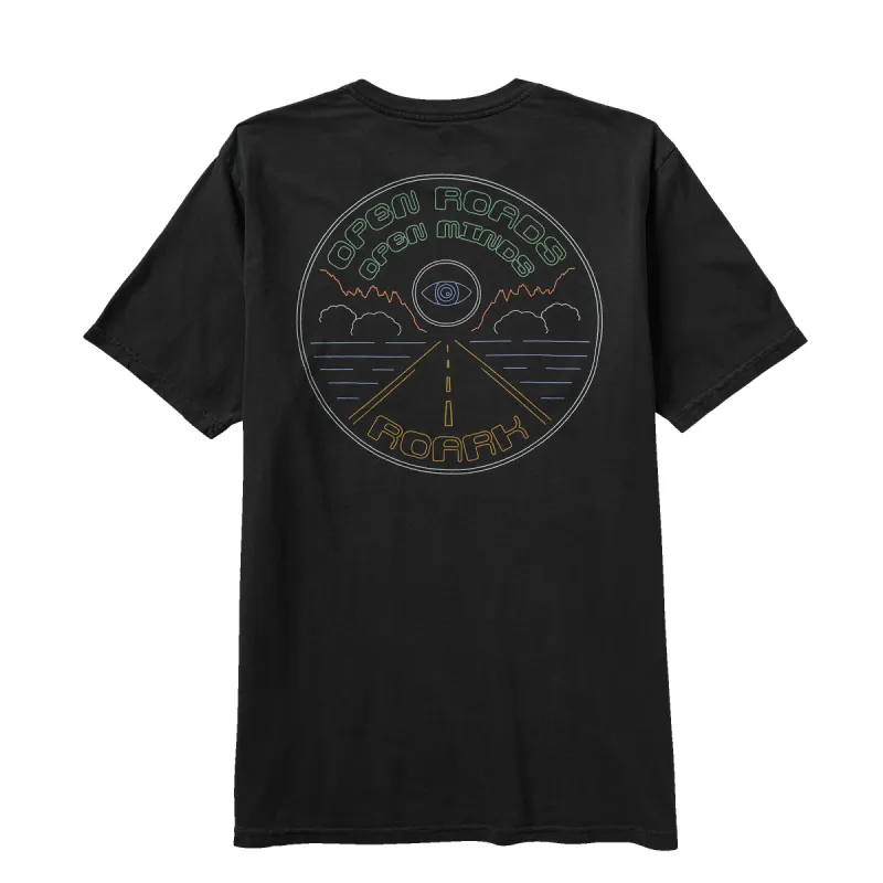 Open Roads Premium Tee - Black sold by Roark