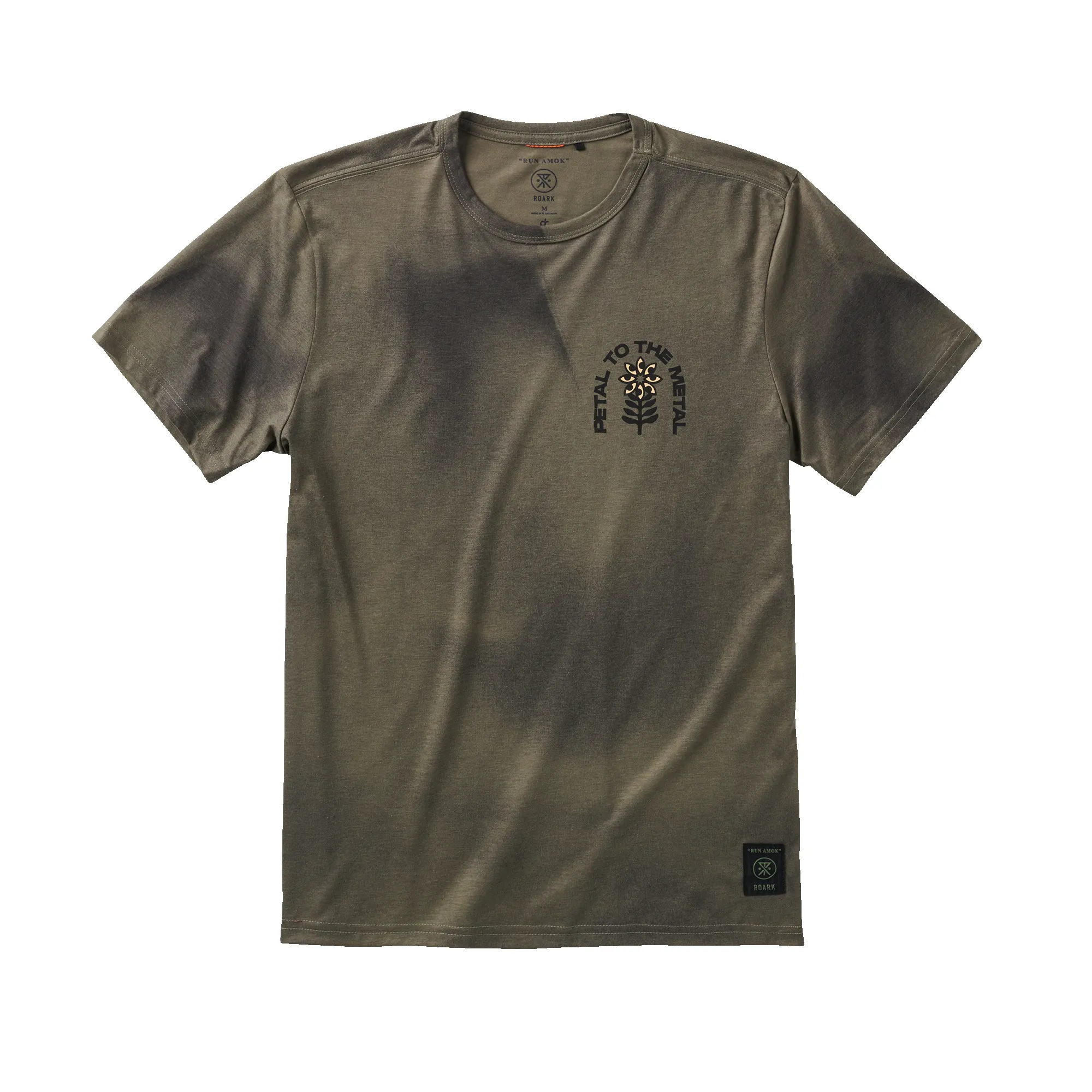 Mathis Core Short Sleeve Active Tee - Military sold by Roark