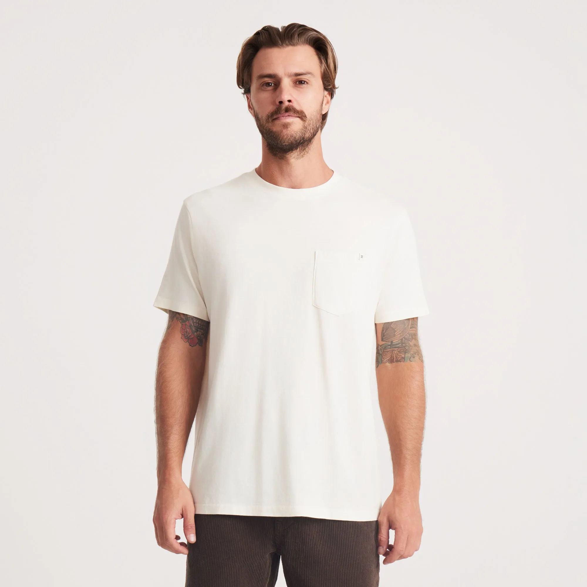 Made To Fade Short Sleeve Tee - Washed Off White sold by Roark product image thumbnail 2
