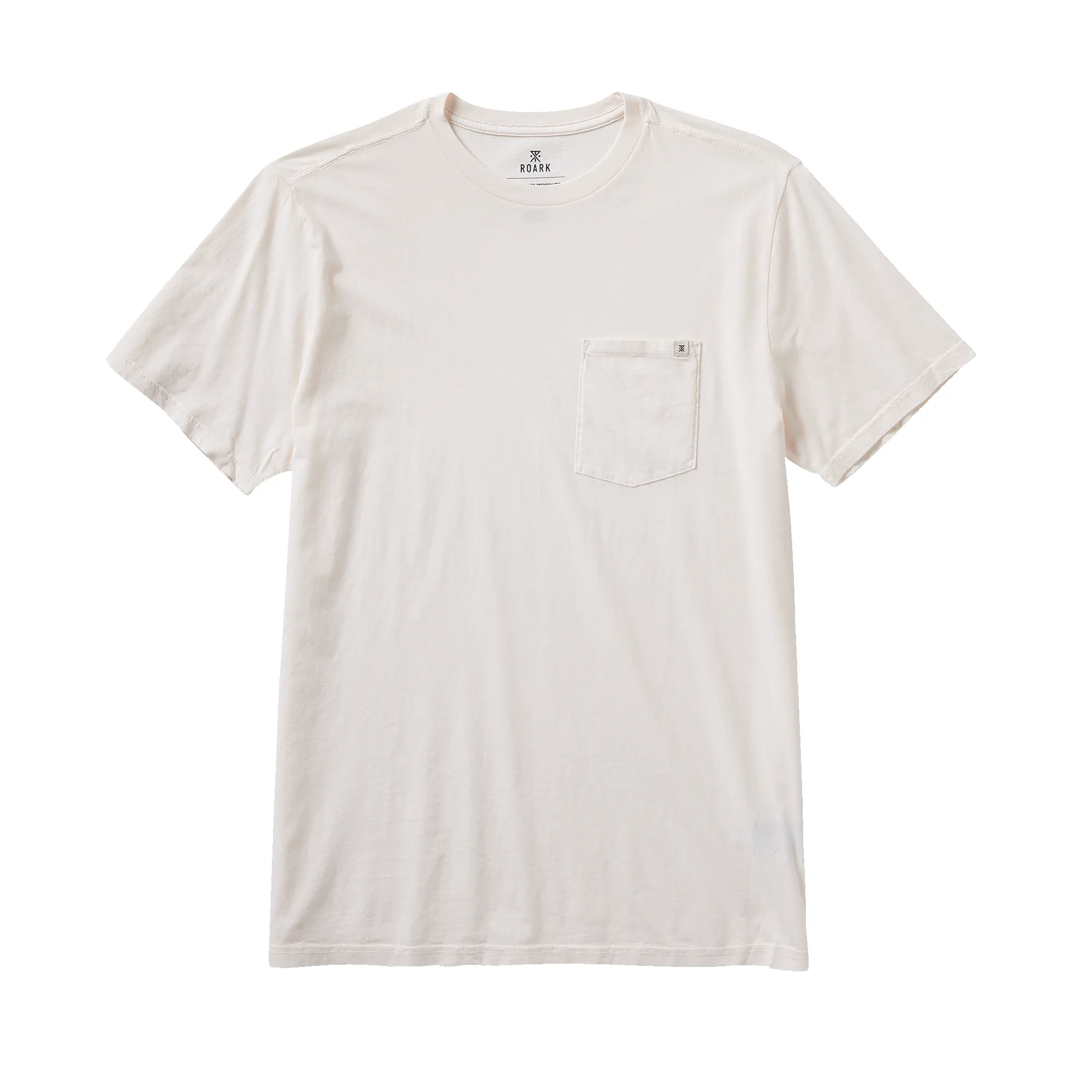 Made To Fade Short Sleeve Tee - Washed Off White sold by Roark