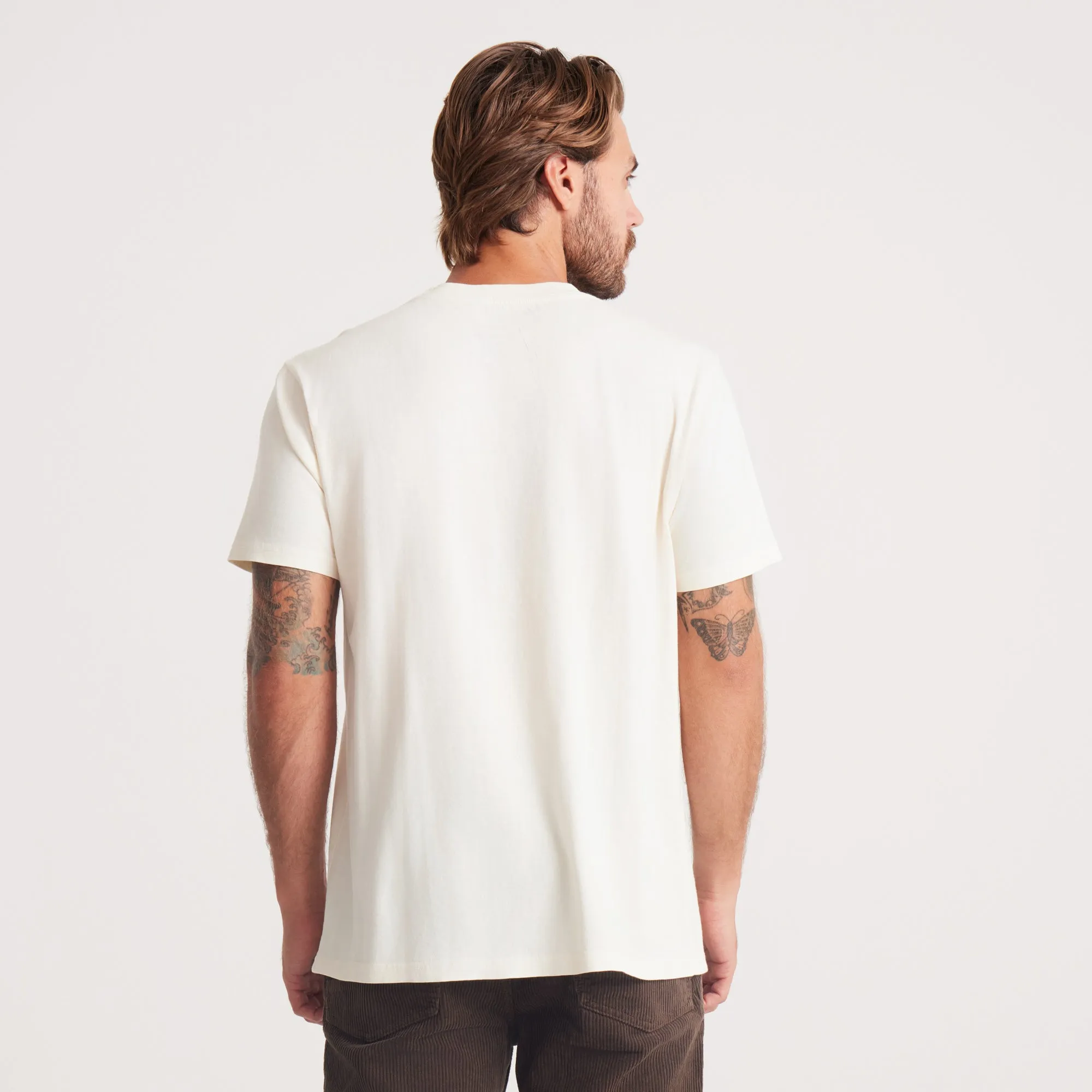 Made To Fade Short Sleeve Tee - Washed Off White sold by Roark product image thumbnail 3