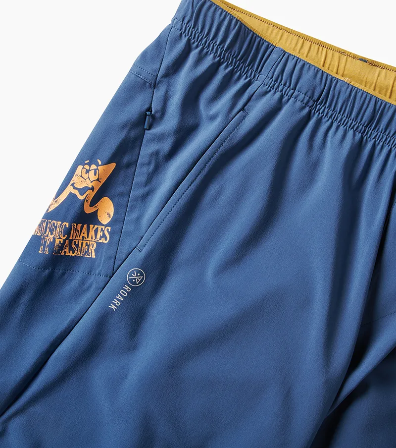 Bommer 2.0 7" Shorts - Denim Blue sold by Roark product image thumbnail 4
