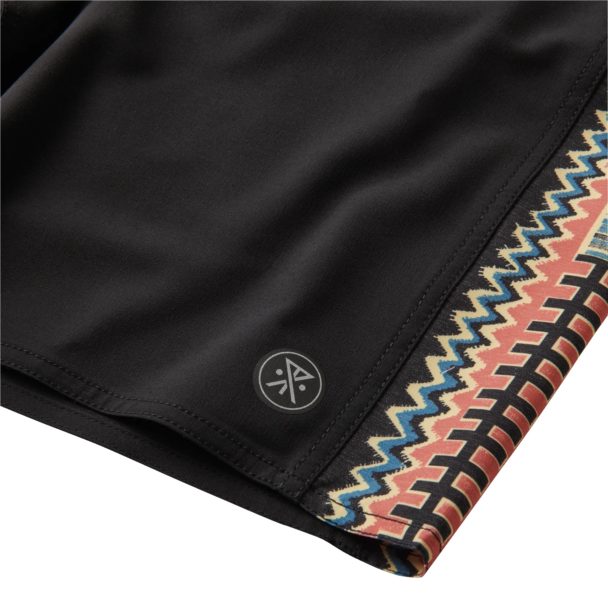 Passage 16" Side Panel Boardshorts - Black sold by Roark product image thumbnail 4