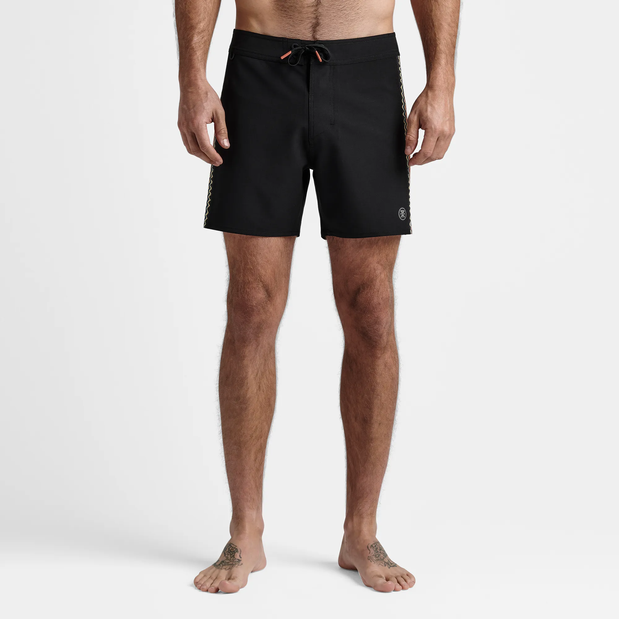 Passage 16" Side Panel Boardshorts - Black sold by Roark product image thumbnail 5