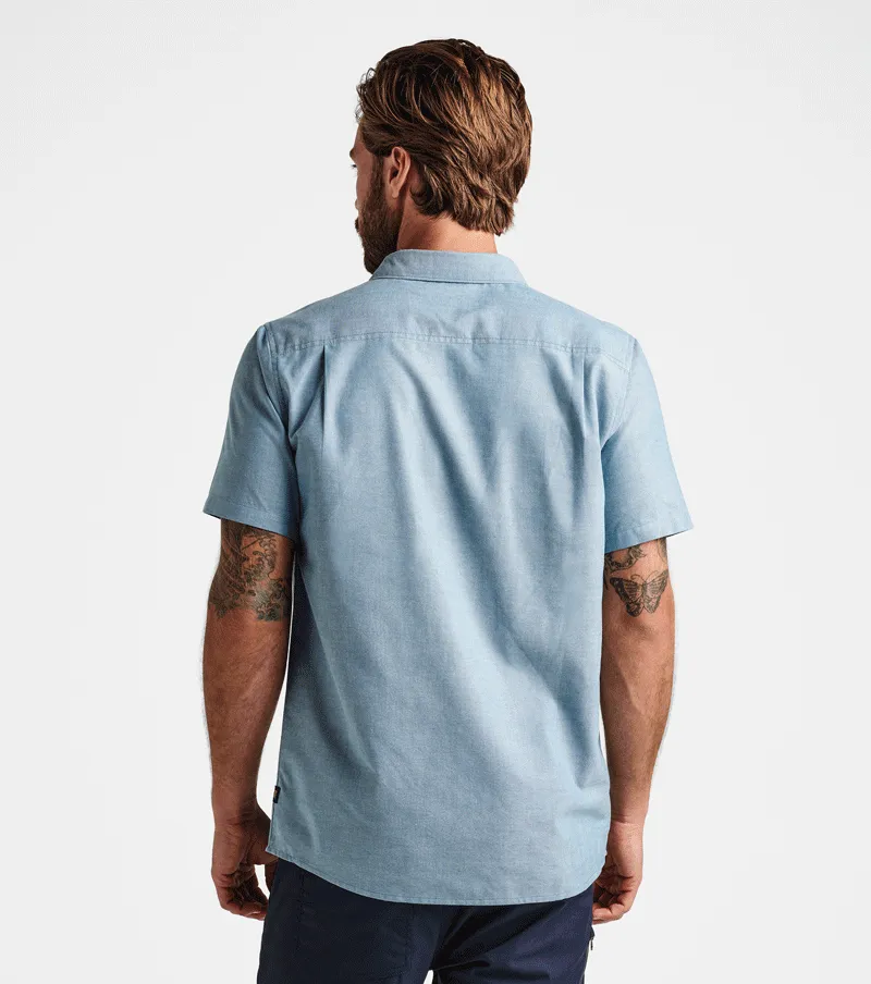 Well Worn Short Sleeve Button Up Shirt - Blue sold by Roark product image thumbnail 5