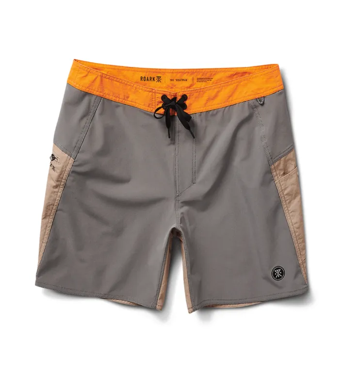 Boatman Boardshorts 17" - Multi Color sold by Roark