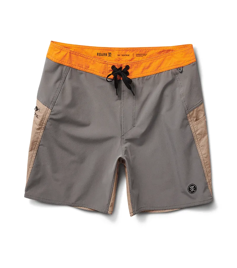 Boatman Boardshorts 17" - Multi Color sold by Roark
