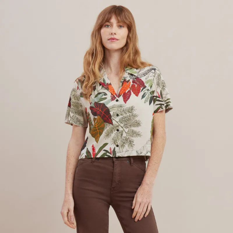 Idle Button Up Shirt - Bone sold by Roark